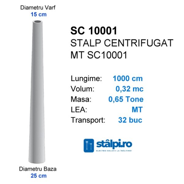 SC 10001 - STALP CENTRIFUGAT MT