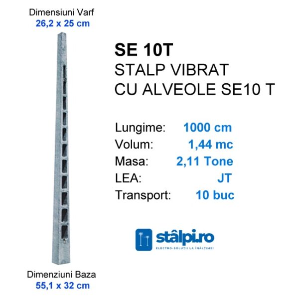 SE 10T - STALP VIBRAT CU ALVEOLE