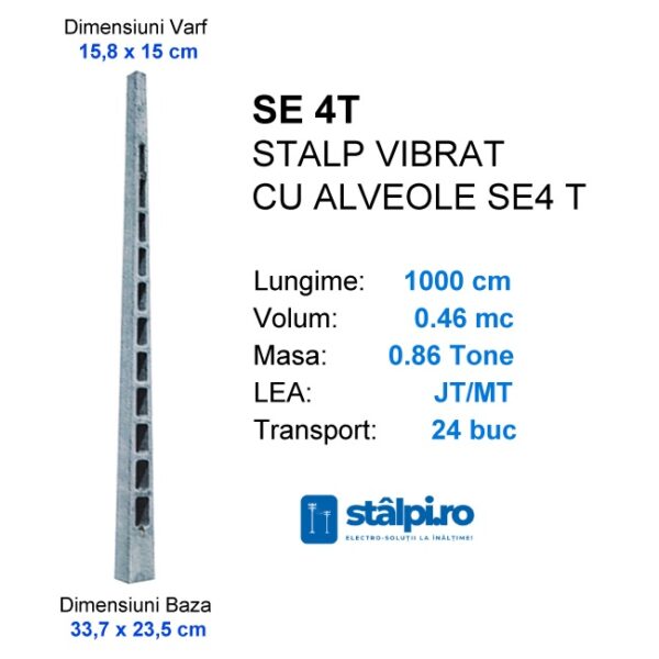 SE 4T - STALP VIBRAT CU ALVEOLE